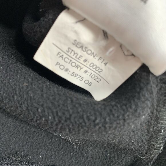 Spyder Full Zip Core Sweater Size Extra Large Womens Solid Black Knit Winter XL - Picture 7 of 10